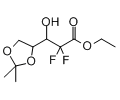Ethyl2,2-difluoro-3-hydroxy-3-(2,2-dimethyl-1,3- dioxalan-4-yl) propionate