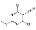 4,6-二氯-2-甲硫基-5-氰基嘧啶