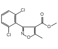 3-(2,6-Dichlorophenyl)-5-Methyl-4-isoxazolylcarboxylic Acid Methyl Ester