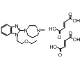 1-(2-Ethoxyethyl)-2-(4-methyl-1-homopiperazinyl)benzimidazole difumarate