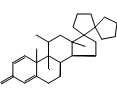 9-Fluoro-11β-hydroxy-17,20:20,21-bis(methylenedioxy)-pregna-1,4-dien-3-one