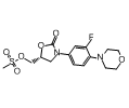 (R)-N-[3-(3-氟-(4-吗啉基)苯基)-2-氧代-5-唑烷基]甲醇甲磺酸酯
