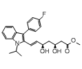 Fluvastatin methyl ester (Methyl (3R,5S,6E)-7-[3-(4-fluorophenyl)-1-(1-methylethyl)-1H-indol-2-yl]-3,5-dihydroxy-6-heptenoate)