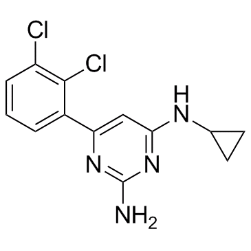 6-(2,3-dichlorophenyl)-N4-cyclopropylpyrimidine-2,4-diamine
