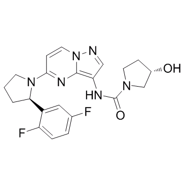 (R)-N-(5-((S)-2-(2,5-difluorophenyl)pyrrolidin-1-yl)pyrazolo[1,5-a]pyrimidin-3-yl)-3-hydroxypyrrolidine-1-carboxamide