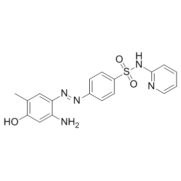 MS436                                                             4-[(1E)-2-(2-Amino-4-hydroxy-5-methylphenyl)diazenyl]-N-2-pyridinylbenzenesulfonamide
