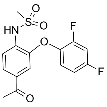Methanesulfonamide, N-[4-acetyl-2-(2,4-difluorophenoxy)phenyl]-