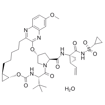 Grazoprevir hydrate