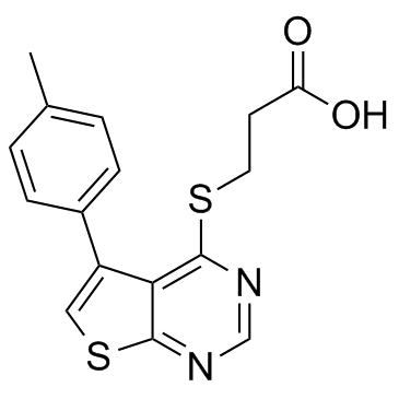 Propanoic acid, 3-[[5-(4-Methylphenyl)thieno[2,3-d]pyriMidin-4-yl]thio]-