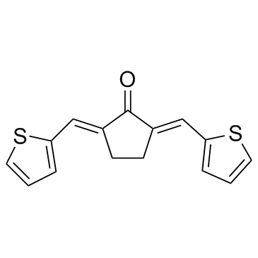Cyclopentanone, 2,5-bis(2-thienylMethylene)-, (E,E)-
