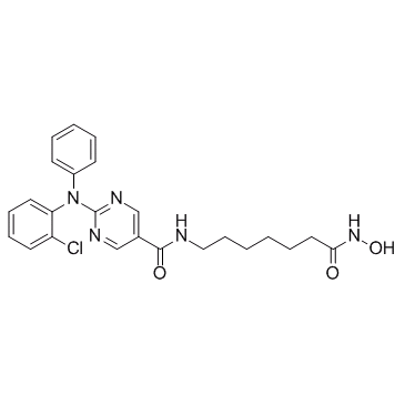 2-((2-Chlorophenyl)(phenyl)aMino)-N-(7-(hydroxyaMino)-7-oxoheptyl)pyriMidine-5-carboxaMide