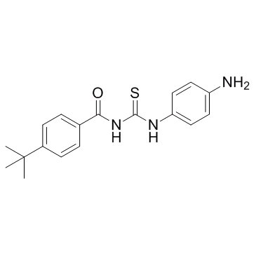 TENOVIN-3                                                   1-(4-AMino-phenyl)-3-(4-tert-butyl-benzoyl)-thiourea
