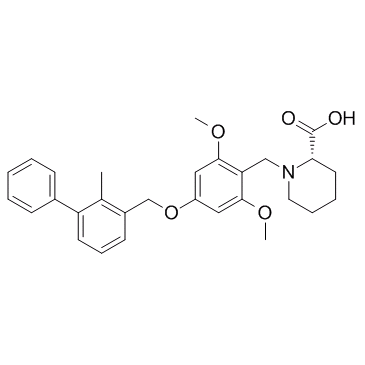 (S)-1-(2,6-二甲氧基-4-((2-甲基-[1,1'-联苯]-3-基)甲氧基)苄基)哌啶-2-甲酸