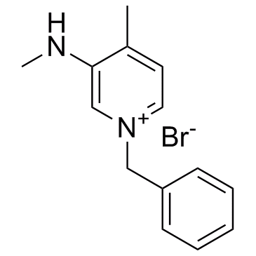 1-苄基-4-甲基-3-(甲基氨基)吡啶-1-溴化物
