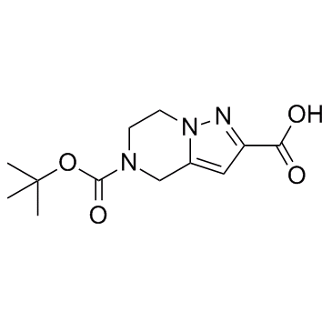 5-(叔丁氧基羰基)-4,5,6,7-四氢吡唑并[1,5-A]吡嗪-2-甲酸