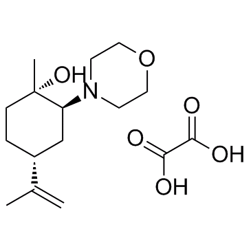 Cyclohexanol, 1-methyl-4-(1-methylethenyl)-2-(4-morpholinyl)-, (1S,2S,4R)- (ethanedioate salt)