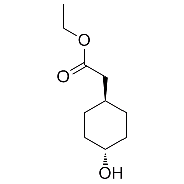 Cyclohexaneacetic acid, 4-hydroxy-, ethyl ester, trans-