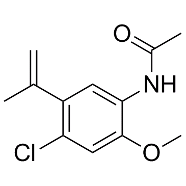 N-[4-Chloro-2-methoxy-5-(1-methylethenyl)phenyl]acetamide