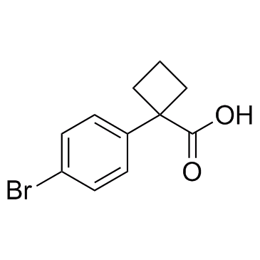1-(4-bromophenyl)cyclobutane-1-carboxylic acid
