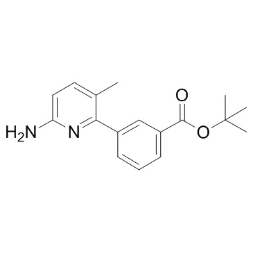 Benzoic acid, 3-(6-amino-3-methyl-2-pyridinyl)-, 1,1-dimethylethyl ester