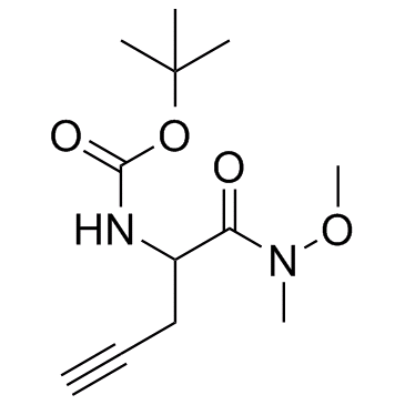 (1-[Methoxy(Methyl)aMino]-1-oxopent-4-yn-2-yl)carbaMate
