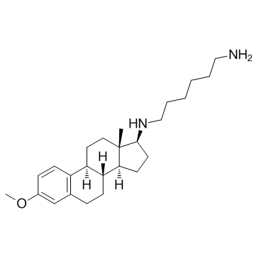N1-((8R,9S,13S,14S,17S)-3-甲氧基-13-甲基7,8,9,11,12,13,14,15,16,17十氢-6H-环戊二烯并[a]菲-17-基)己烷-1,6-二胺