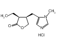 (3S,4R)-3-ethyl-4-[(1-methyl-1H-imidazol-5-yl)methyl]dihydrofuran-2(3H)-one