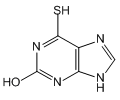3,6-Dihydro-6-thioxo-9H-purine-2(1H)-one