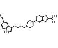 5-[4-[4-(5-cyano-1H-indol-3-yl)butyl]piperazin-1-yl]-1-benzofuran-2-carboxylic acid