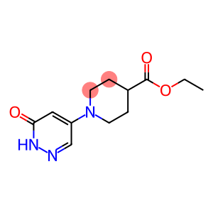 Ethyl 1-(6-oxo-1,6-dihydropyridazin-4-yl)piperidine-4-carboxylate