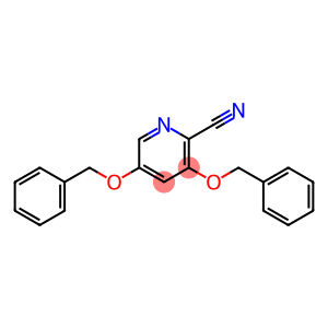 3,5-bis-benzyloxy-pyridine-2-carbonitrile
