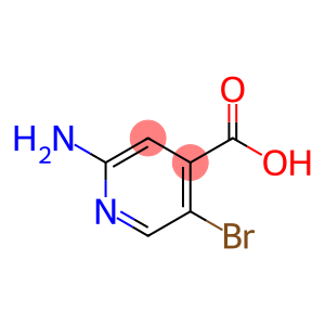 4-pyridinecarboxylic acid, 2-amino-5-bromo-
