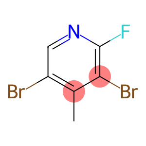 3,5-二溴-2-氟-4-甲基吡啶