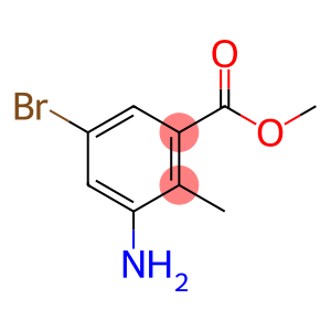 Benzoic acid, 3-aMino-5-broMo-2-Methyl-, Methyl ester