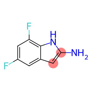 5,7-Difluoro-1H-indol-2-amine