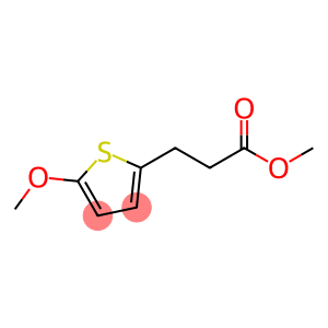 2-Thiophenepropanoic acid, 5-methoxy-, methyl ester