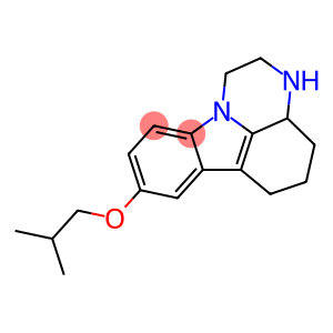 1H-Pyrazino[3,2,1-jk]carbazole, 2,3,3a,4,5,6-hexahydro-8-(2-methylpropoxy)-