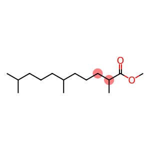 2,6,10-Trimethylundecanoic acid methyl ester