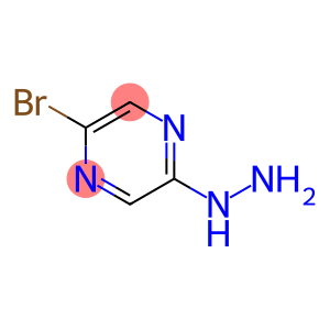 (5-BROMO-2-PYRAZINYL)HYDRAZINE