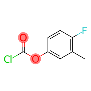 4-fluoro-3-methylphenylcarbonochloridate