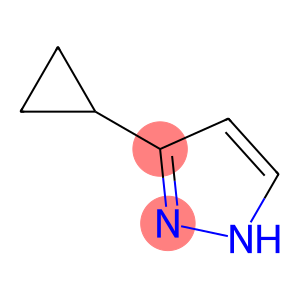 1H-Pyrazole, 3-cyclopropyl-