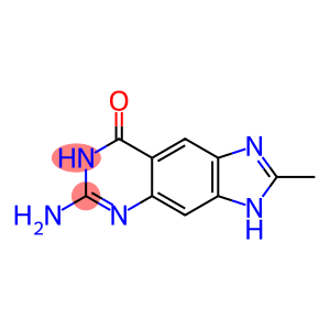 8H-Imidazo[4,5-g]quinazolin-8-one, 6-amino-3,7-dihydro-2-methyl-