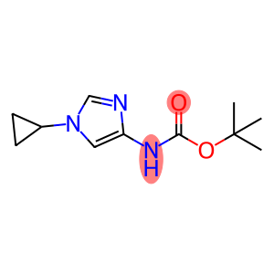 tert-butyl N-(1-Cyclopropylimidazol-4-yl)carbamate