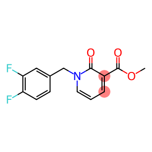 Methyl 1-(3,4-difluorobenzyl)-2-oxo-1,2-dihydropyridine-3-carboxylate