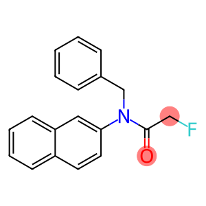 N-Benzyl-2-fluoro-N-(2-naphtyl)acetamide