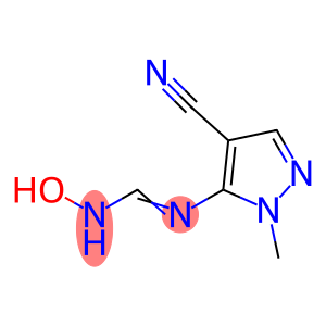 N-(4-CYANO-1-METHYL-1H-PYRAZOL-5-YL)-N'-HYDROXYIMINOFORMAMIDE