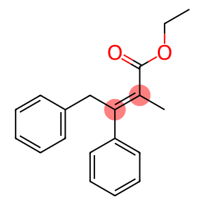 2-Butenoic acid, 2-methyl-3,4-diphenyl-, ethyl ester, (E)- (9CI)