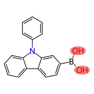 N-苯基咔唑-2-硼酸(C18H14BNO2)