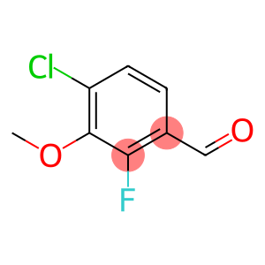 4-Chloro-2-fluoro-3-Methoxybenzaldehyde, 97%
