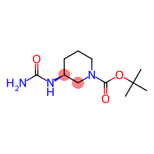 1-Piperidinecarboxylic acid, 3-[(aminocarbonyl)amino]-, 1,1-dimethylethyl ester, (3R)-